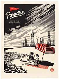 Shepard Fairey at Pace Prints, 26th Street